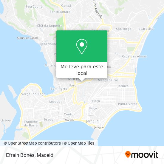 Efrain Bonés mapa
