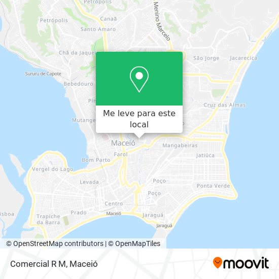 Comercial R M mapa