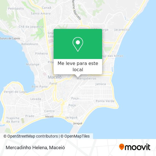 Mercadinho Helena mapa