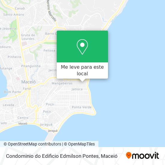 Condominio do Edificio Edmilson Pontes mapa