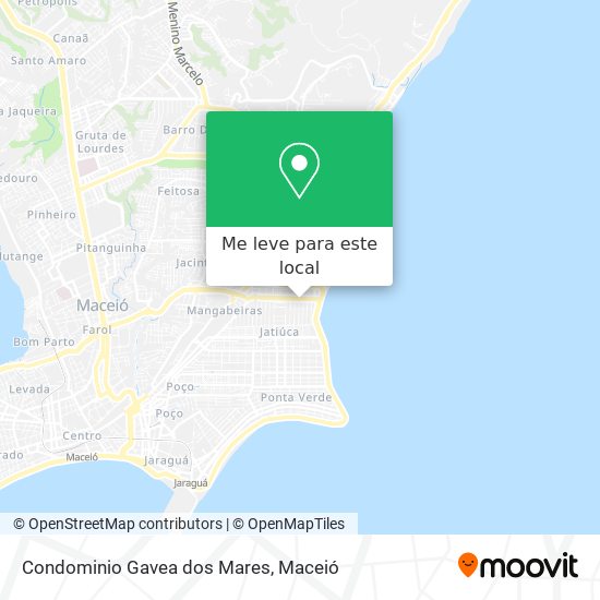Condominio Gavea dos Mares mapa