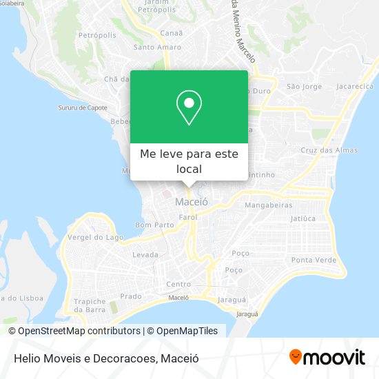 Helio Moveis e Decoracoes mapa