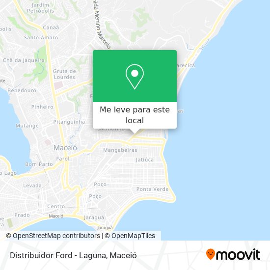 Distribuidor Ford - Laguna mapa