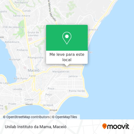 Unilab Instituto da Mama mapa
