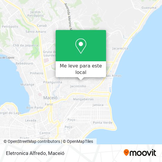 Eletronica Alfredo mapa