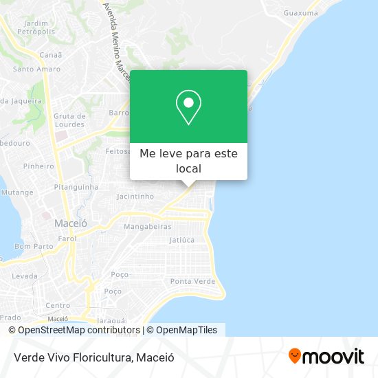 Verde Vivo Floricultura mapa