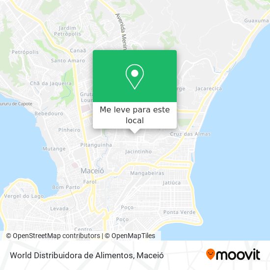 World Distribuidora de Alimentos mapa
