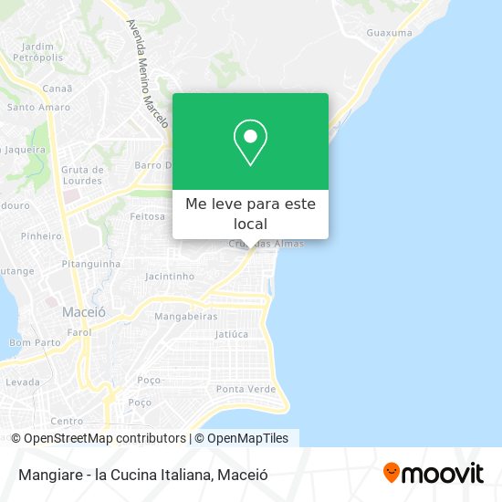 Mangiare - la Cucina Italiana mapa