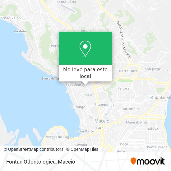 Fontan Odontológica mapa