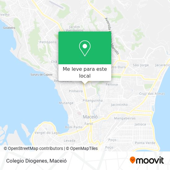 Colegio Diogenes mapa