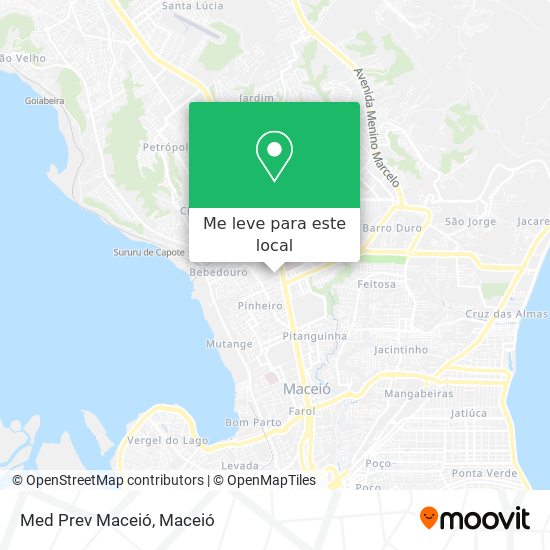 Med Prev Maceió mapa
