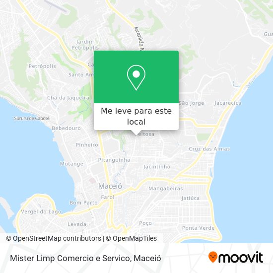Mister Limp Comercio e Servico mapa