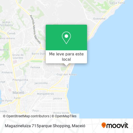 Magazineluiza 715parque Shopping mapa