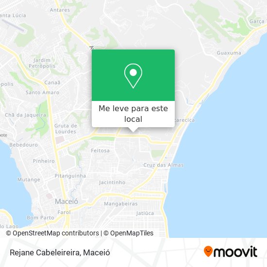 Rejane Cabeleireira mapa