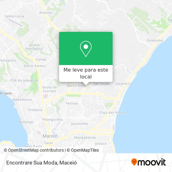 Encontrare Sua Moda mapa