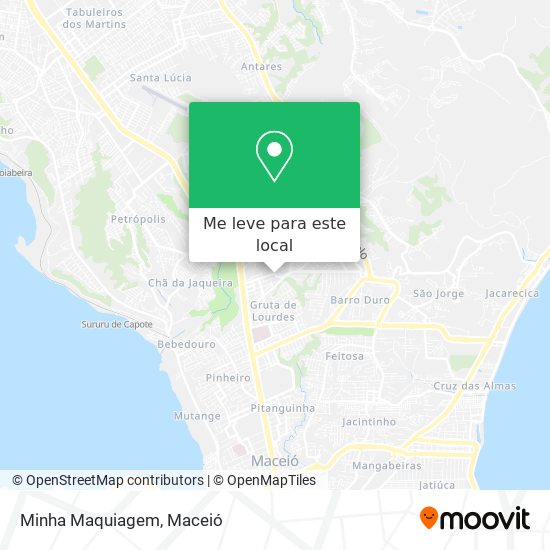 Minha Maquiagem mapa