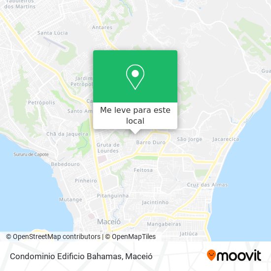 Condominio Edificio Bahamas mapa