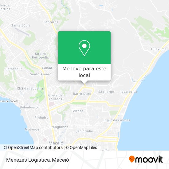 Menezes Logistica mapa