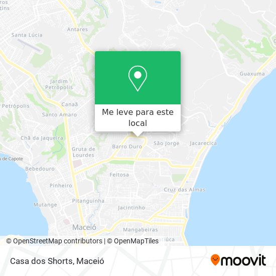 Casa dos Shorts mapa