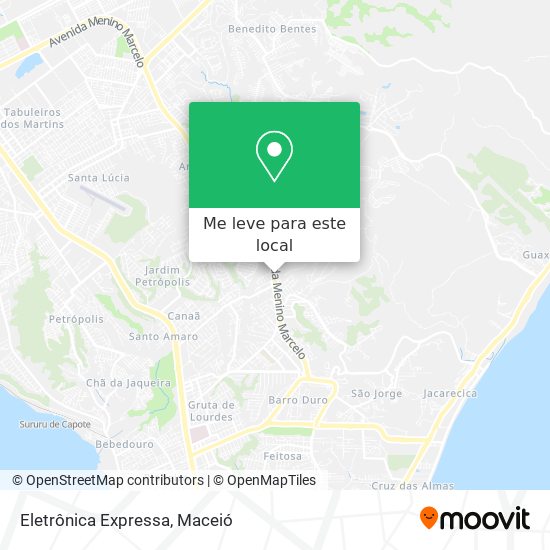 Eletrônica Expressa mapa