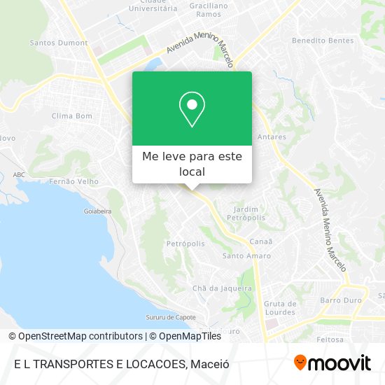 E L TRANSPORTES E LOCACOES mapa