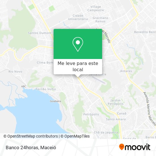 Banco 24horas mapa