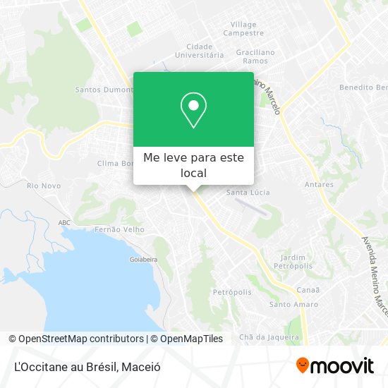 L'Occitane au Brésil mapa