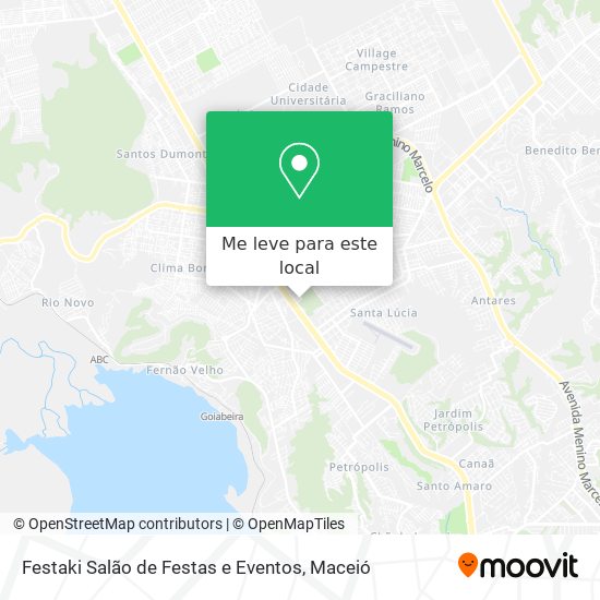 Festaki Salão de Festas e Eventos mapa