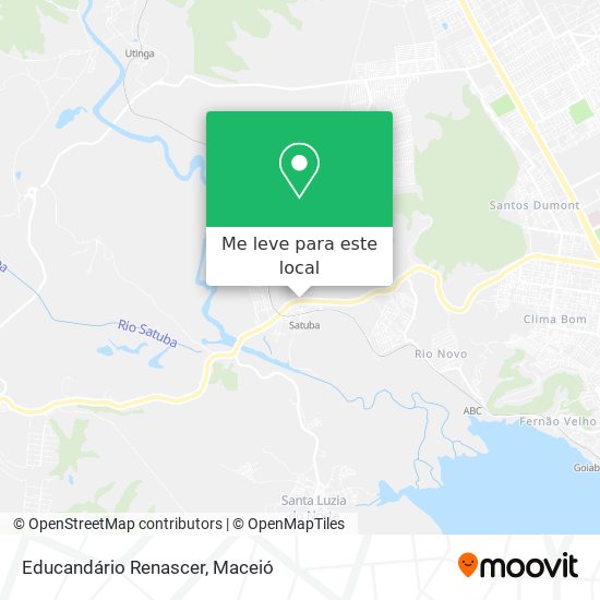 Educandário Renascer mapa