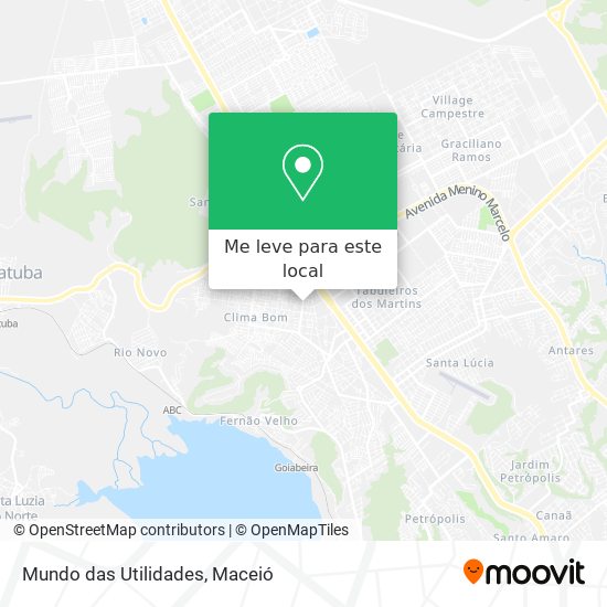 Mundo das Utilidades mapa