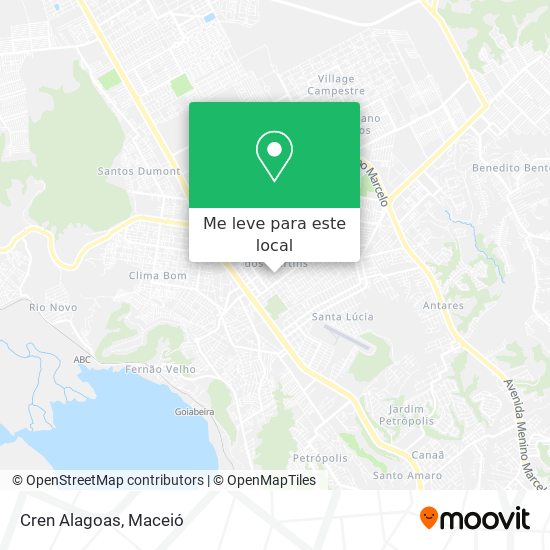 Cren Alagoas mapa