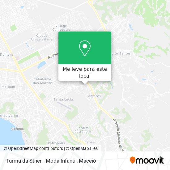 Turma da Sther - Moda Infantil mapa