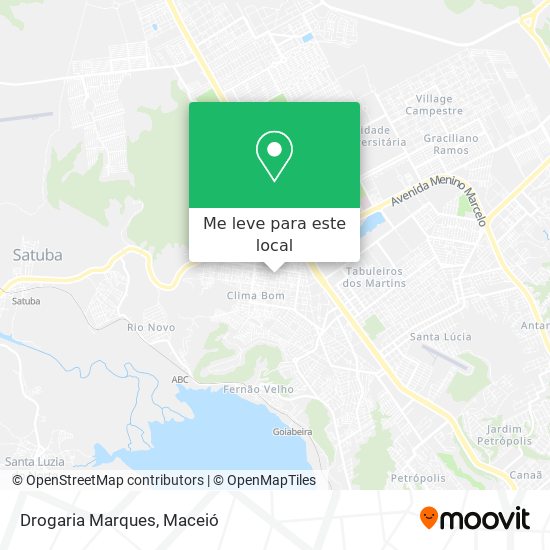 Drogaria Marques mapa