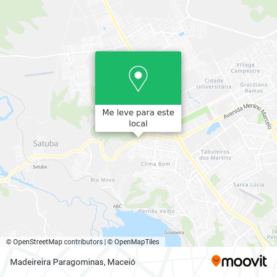 Madeireira Paragominas mapa