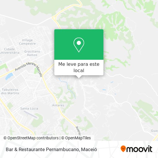 Bar & Restaurante Pernambucano mapa