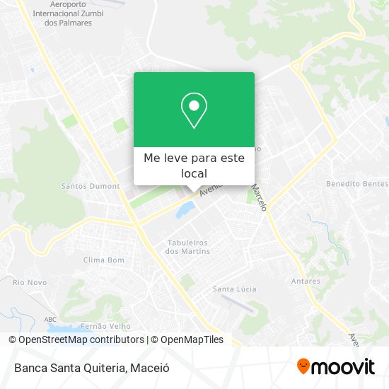 Banca Santa Quiteria mapa
