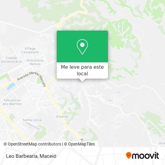 Leo Barbearia mapa