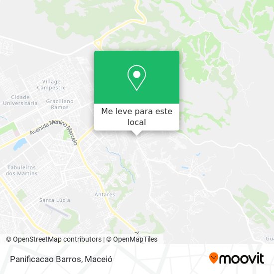 Panificacao Barros mapa