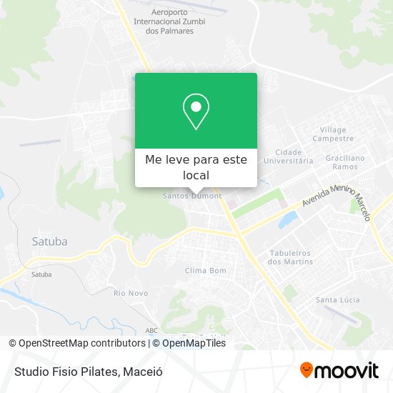Studio Fisio Pilates mapa