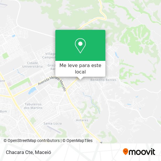 Chacara Cte mapa