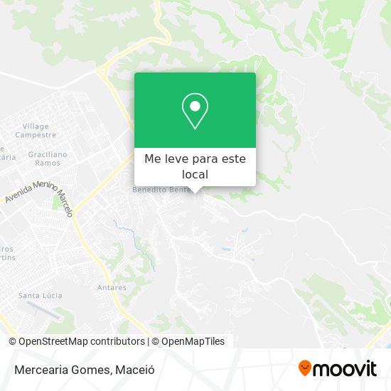 Mercearia Gomes mapa