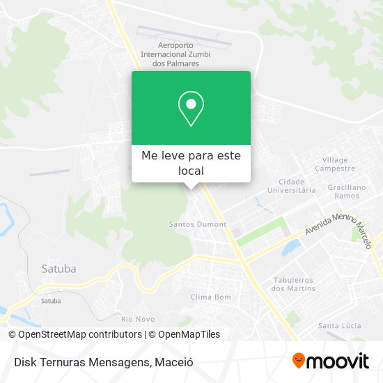 Disk Ternuras Mensagens mapa