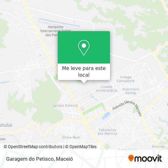 Garagem do Petisco mapa