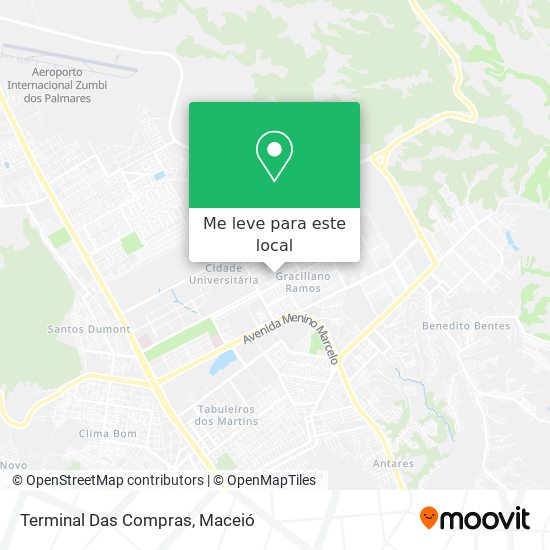 Terminal Das Compras mapa