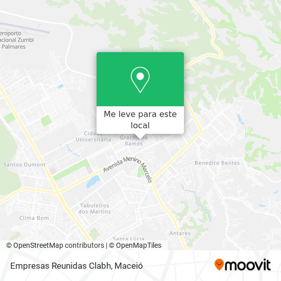 Empresas Reunidas Clabh mapa