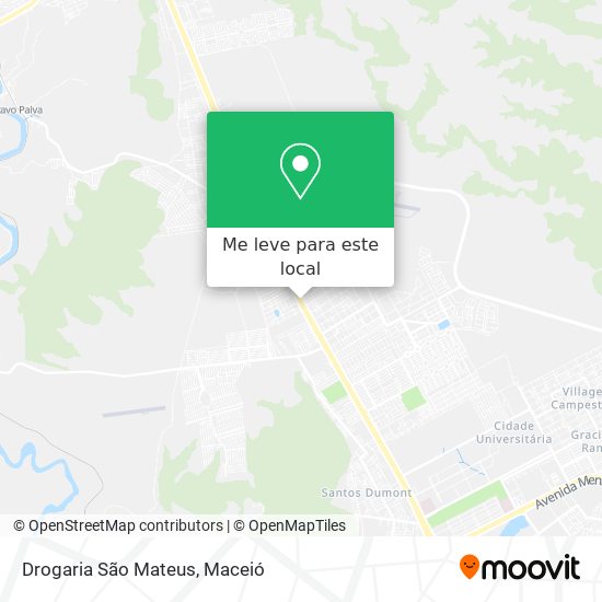 Drogaria São Mateus mapa