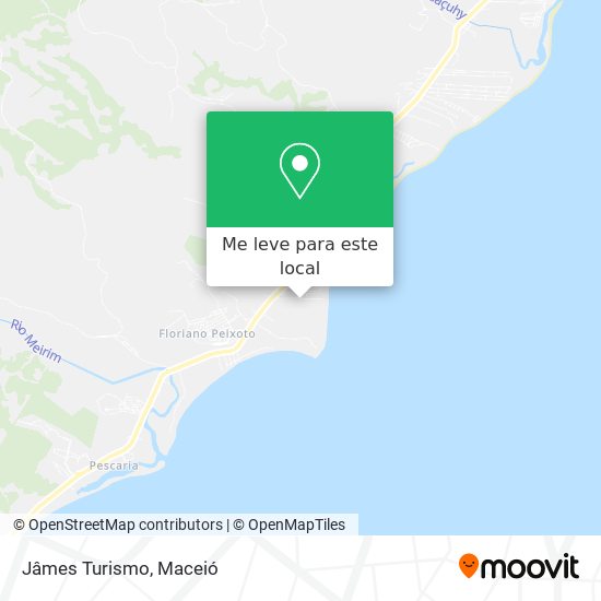 Jâmes Turismo mapa