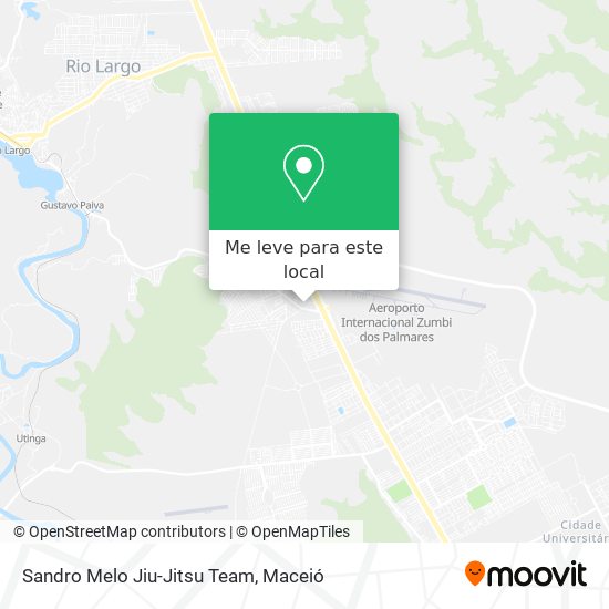 Sandro Melo Jiu-Jitsu Team mapa