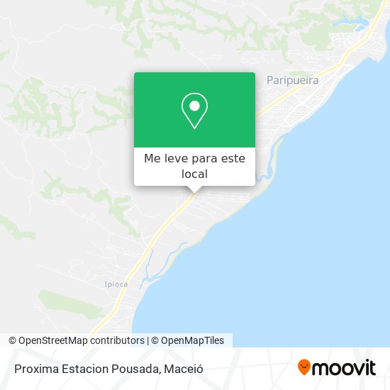 Proxima Estacion Pousada mapa