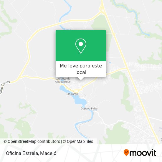 Oficina Estrela mapa